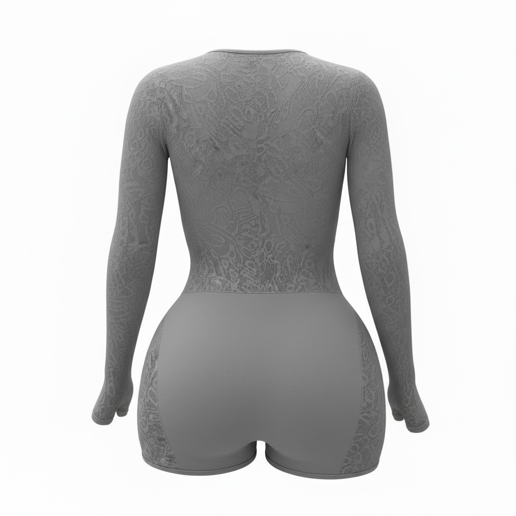 The Silver Siren Cutout Romper