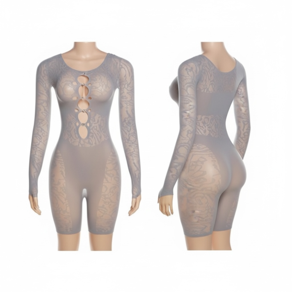 The Silver Siren Cutout Romper